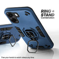 Oppo K14x 5G case with foldable ring stand for hands-free viewing in kickstand position