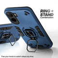 Poco C85x 5G case with foldable ring stand for hands-free viewing in kickstand position