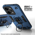 Realme P4 Power 5G case with foldable ring stand for hands-free viewing in kickstand position