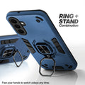 Samsung M47 5G case with foldable ring stand for hands-free viewing in kickstand position