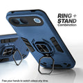Vivo S2 5G case with foldable ring stand for hands-free viewing in kickstand position