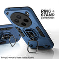 Vivo X200T 5G case with foldable ring stand for hands-free viewing in kickstand position