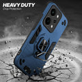 Realme P4 Power 5G protective case illustrating impact drop protection with an impact-resistant frame.