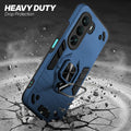Realme P4x 5G protective case illustrating impact drop protection with an impact-resistant frame.