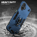 Samsung F70e 5G protective case illustrating impact drop protection with an impact-resistant frame.