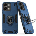 Back view of Oppo A6 Pro 5G case highlighting the built-in rotating metal ring holder