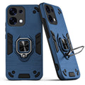 Back view of Oppo F31 5G case highlighting the built-in rotating metal ring holder