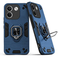 Back view of Redmi Note 17 Pro Max 5G case highlighting the built-in rotating metal ring holder