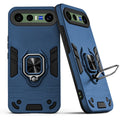 Back view of Vivo X300 FE 5G case highlighting the built-in rotating metal ring holder