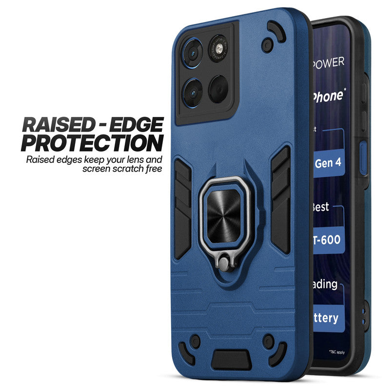Motorola G57 Power 5G case showing raised edge protection for camera and screen