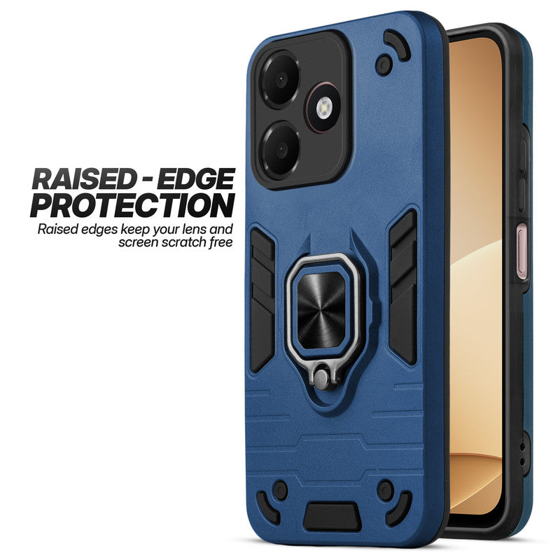 Oppo A6C 4G case showing raised edge protection for camera and screen