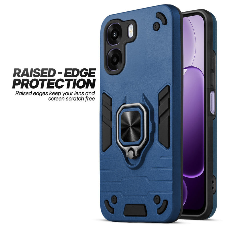 Oppo A6x 5G case showing raised edge protection for camera and screen