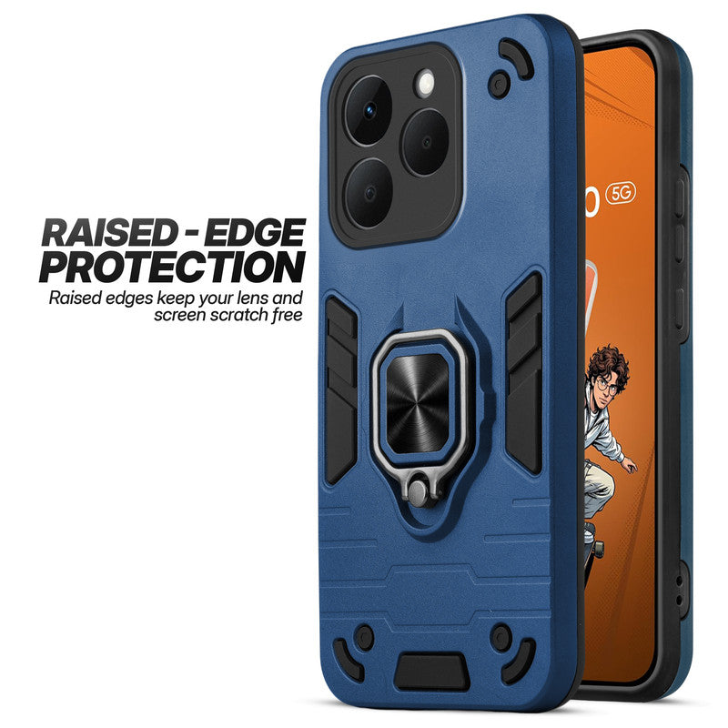 Realme Narzo 90 5G case showing raised edge protection for camera and screen