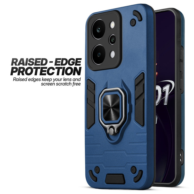 Realme P4 Power 5G case showing raised edge protection for camera and screen