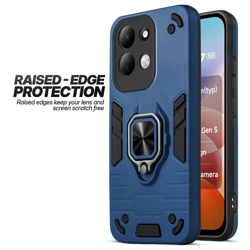 Redmi 17 5G case showing raised edge protection for camera and screen