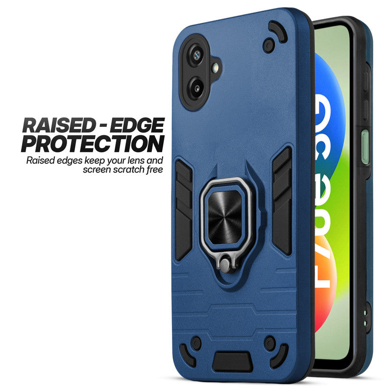Samsung F70e 5G case showing raised edge protection for camera and screen
