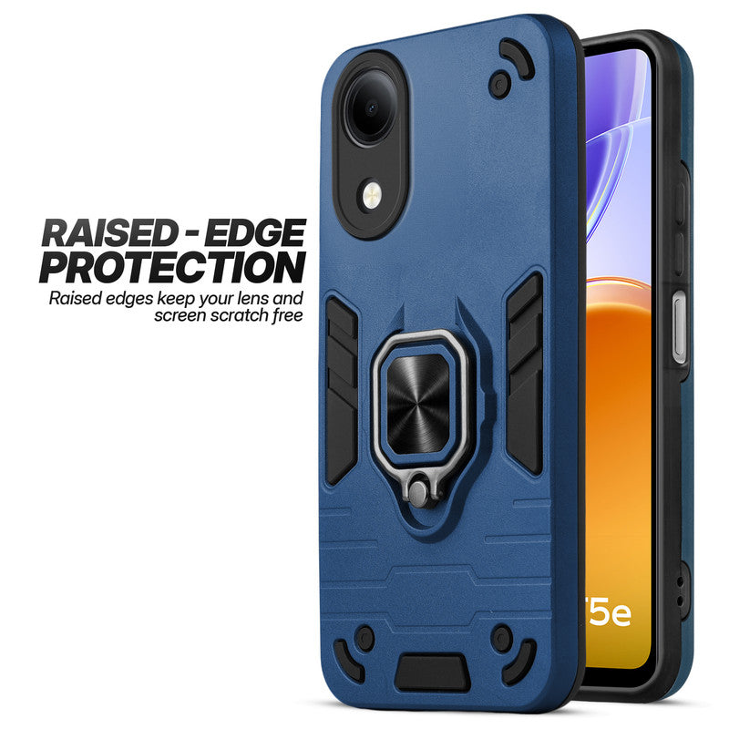 Vivo T5e 5G case showing raised edge protection for camera and screen