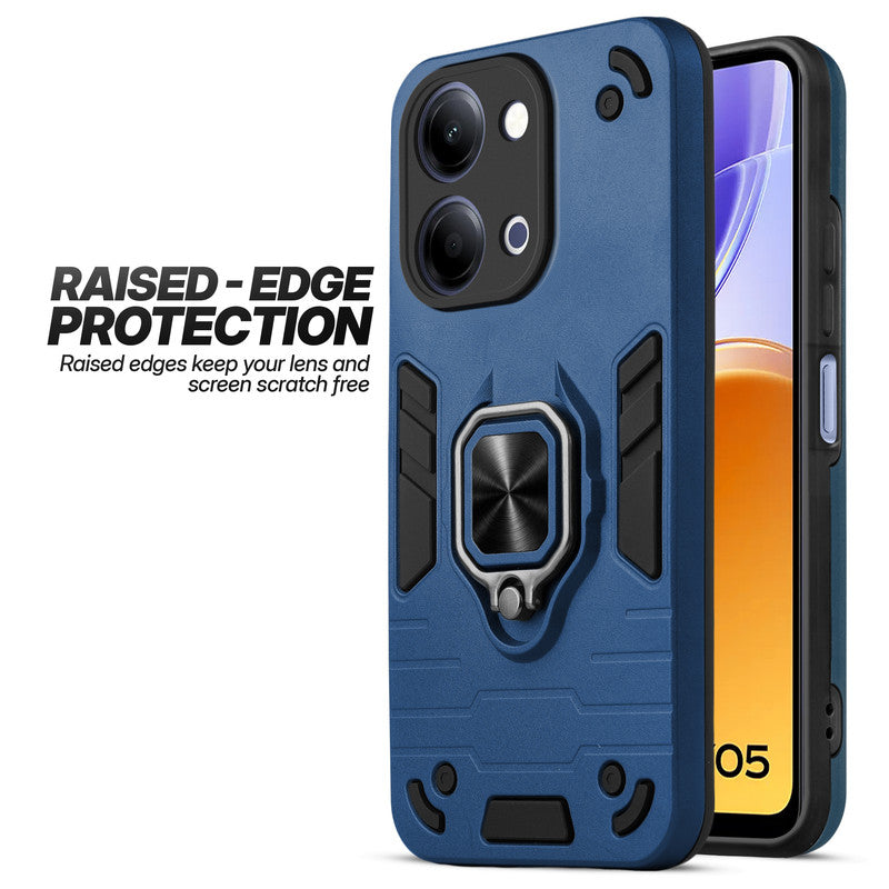 Vivo Y05 4G case showing raised edge protection for camera and screen