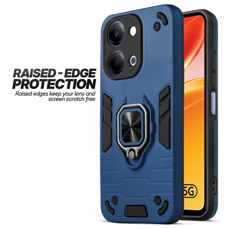 Vivo Y21 5G case showing raised edge protection for camera and screen