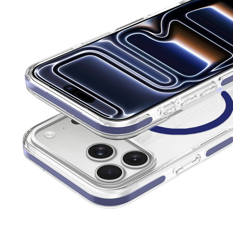 Grip-Line Frame Bumper Case For Apple iPhone 17 Pro Max