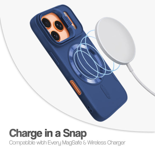 Flex Camera Ring Stand Case For Apple iphone 17 Pro Max