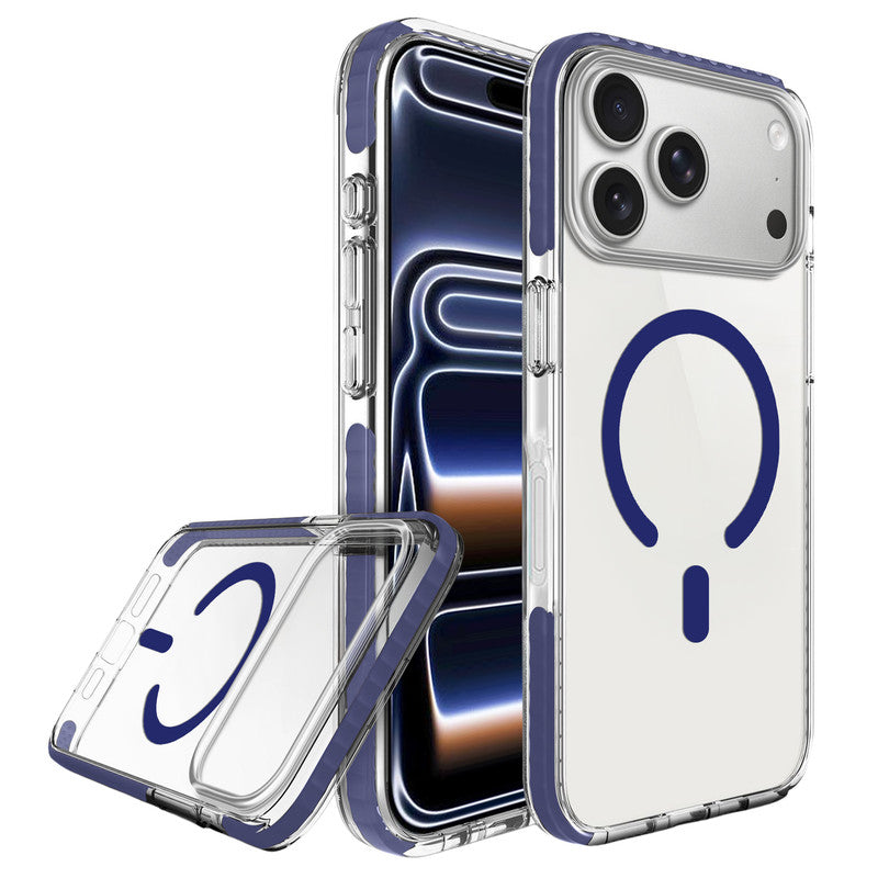Grip-Line Frame Bumper Case For Apple iPhone 17 Pro Max