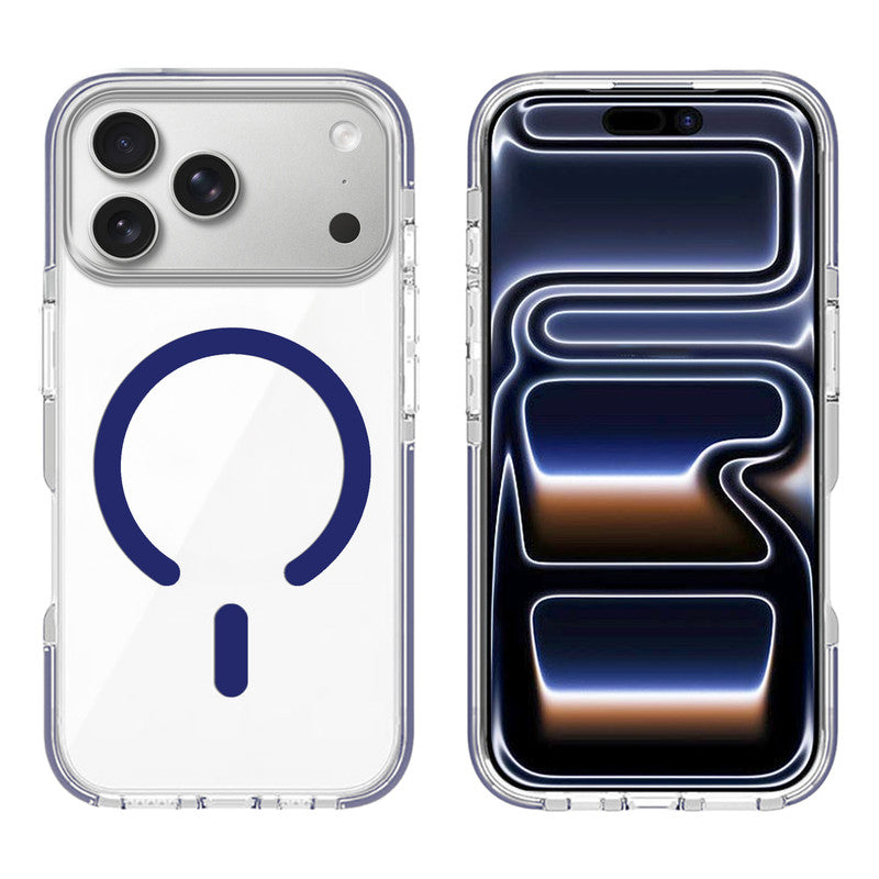 Grip-Line Frame Bumper Case For Apple iPhone 17 Pro Max