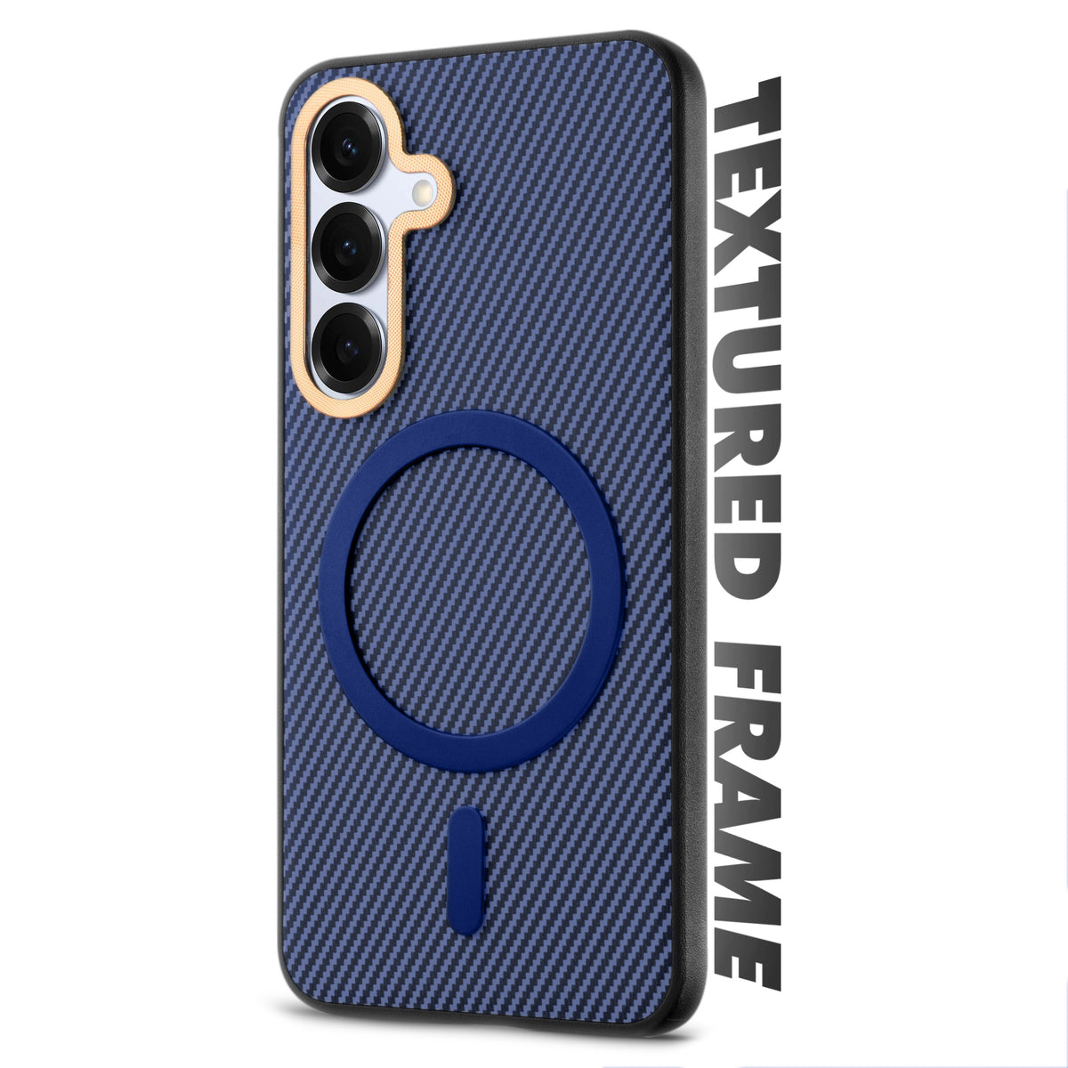 Wireless Charging Support Ready Checks Printed Back Case For Samsung S24 5G with Enhanced Grip