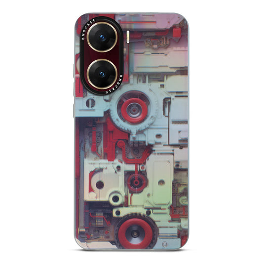 Rainbow Circuit Print Hard Case For Vivo V29e 5G