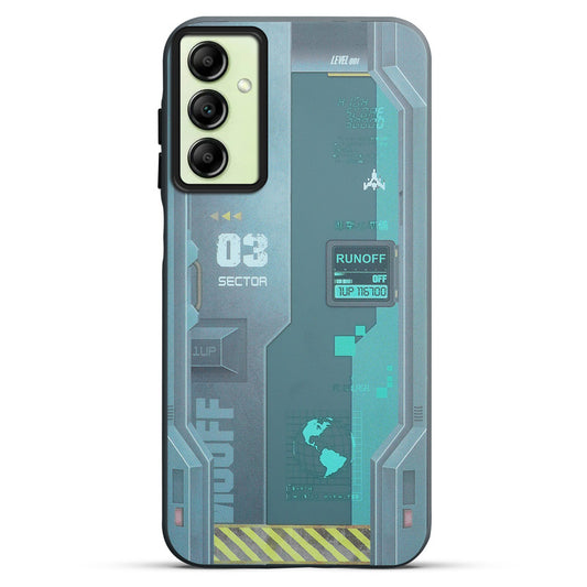 Circuit Printed Hard Back Cover Case For Samsung A14 5G