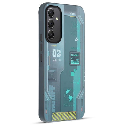 Circuit Printed Hard Back Cover Case For Samsung A34 5G