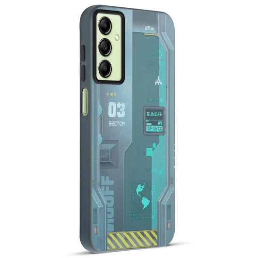 Circuit Printed Hard Back Cover Case For Samsung A14 5G