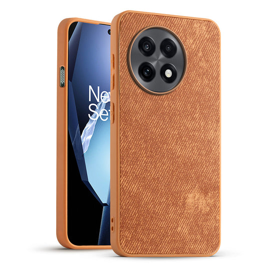 Classic Denim Finish Back Case for OnePlus 13R 5G with Raised Camera Edges & Micro-Fiber Lining