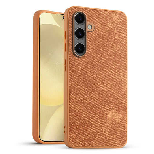 Classic Denim Finish Back Case for Samsung S25 5G