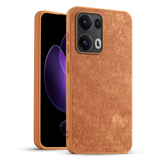 Classic Denim Finish Back Case for Oppo Reno 13 Pro 5G