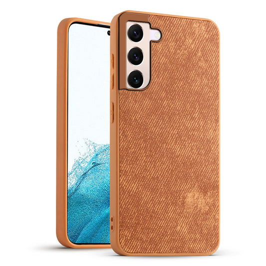 Classic Denim Finish Back Case for Samsung S22 5G with Raised Camera Edges & Micro-Fiber Lining