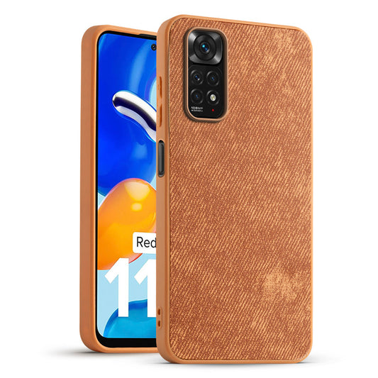 Classic Denim Finish Back Case for Redmi Note 11s