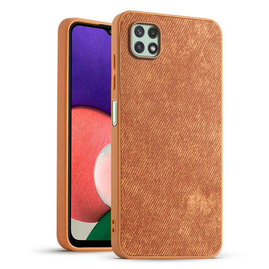 Classic Denim Finish Back Case for Samsung A22 5G