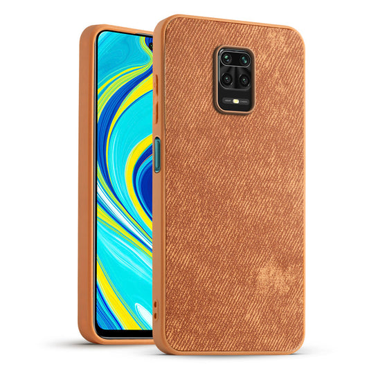 Classic Denim Finish Back Case for Redmi Note 9 Pro