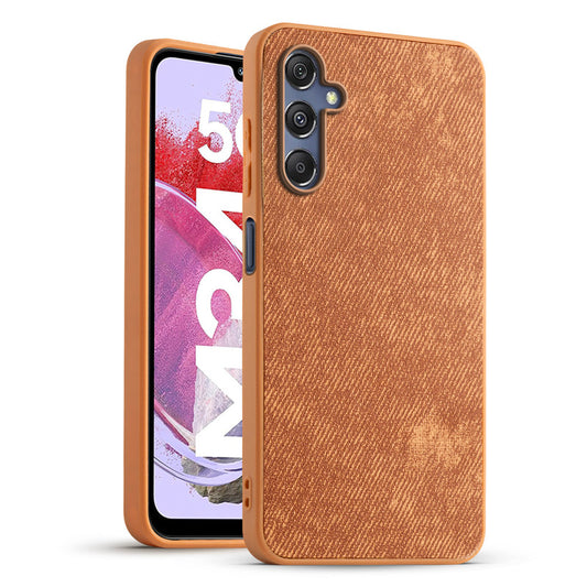 Classic Denim Finish Back Case for Samsung M34 5G