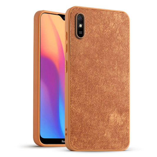 Classic Denim Finish Back Case for Redmi 9A
