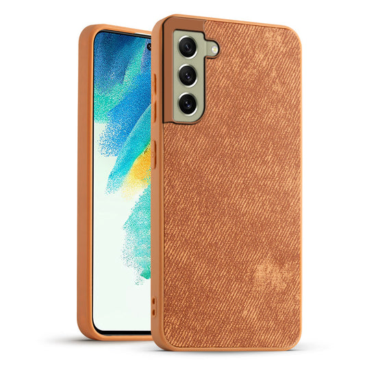 Classic Denim Finish Back Case for Samsung S21 FE 5G with Raised Camera Edges & Micro-Fiber Lining