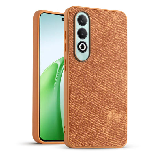 Classic Denim Finish Back Case for OnePlus Nord CE 4 5G with Raised Camera Edges & Micro-Fiber Lining