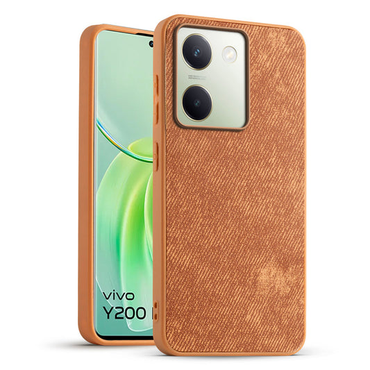 Classic Denim Finish Back Case for Vivo Y200 Pro 5G