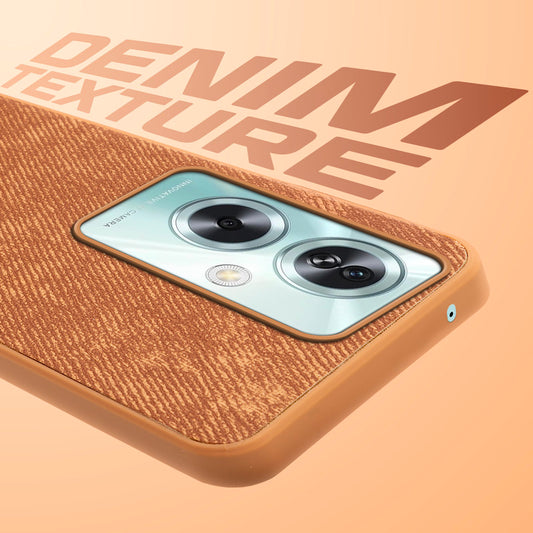 Classic Denim Finish Back Case for Oppo A79 5G