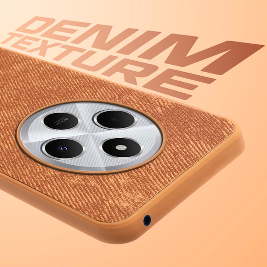 Classic Denim Finish Back Case for Redmi 14C 5G