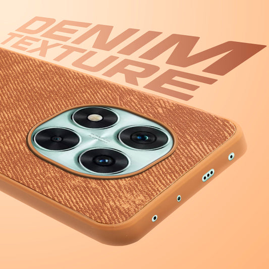 Classic Denim Finish Back Case for Redmi Note 14 Pro 5G