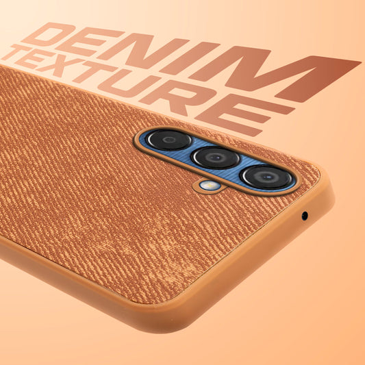 Classic Denim Finish Back Case for Samsung M15 5G