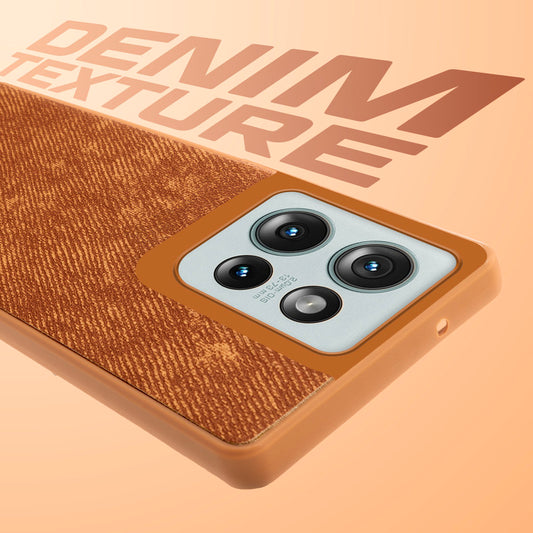 Classic Denim Finish Back Case for Motorola G75 5G
