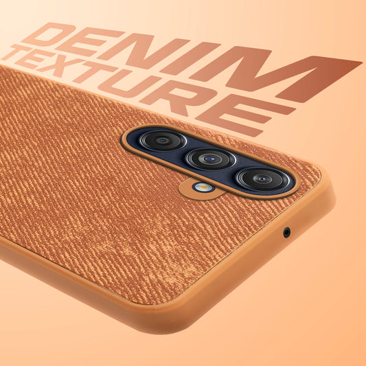 Classic Denim Finish Back Case for Samsung M55 5G